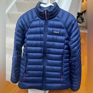 Patagonia Blue Packable Down Jacket Size S